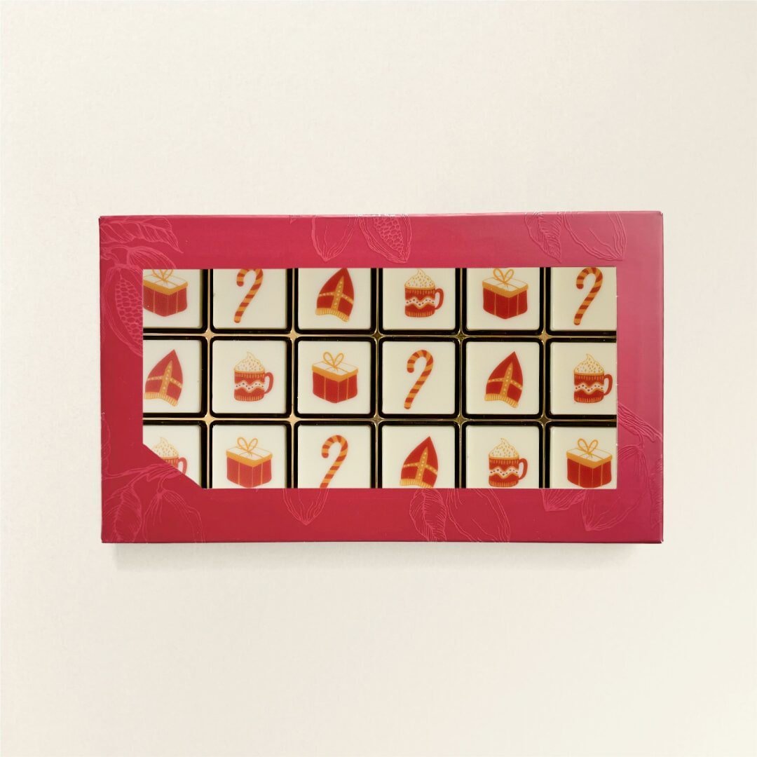 Schokoladenwürfel 18 Nikolaus