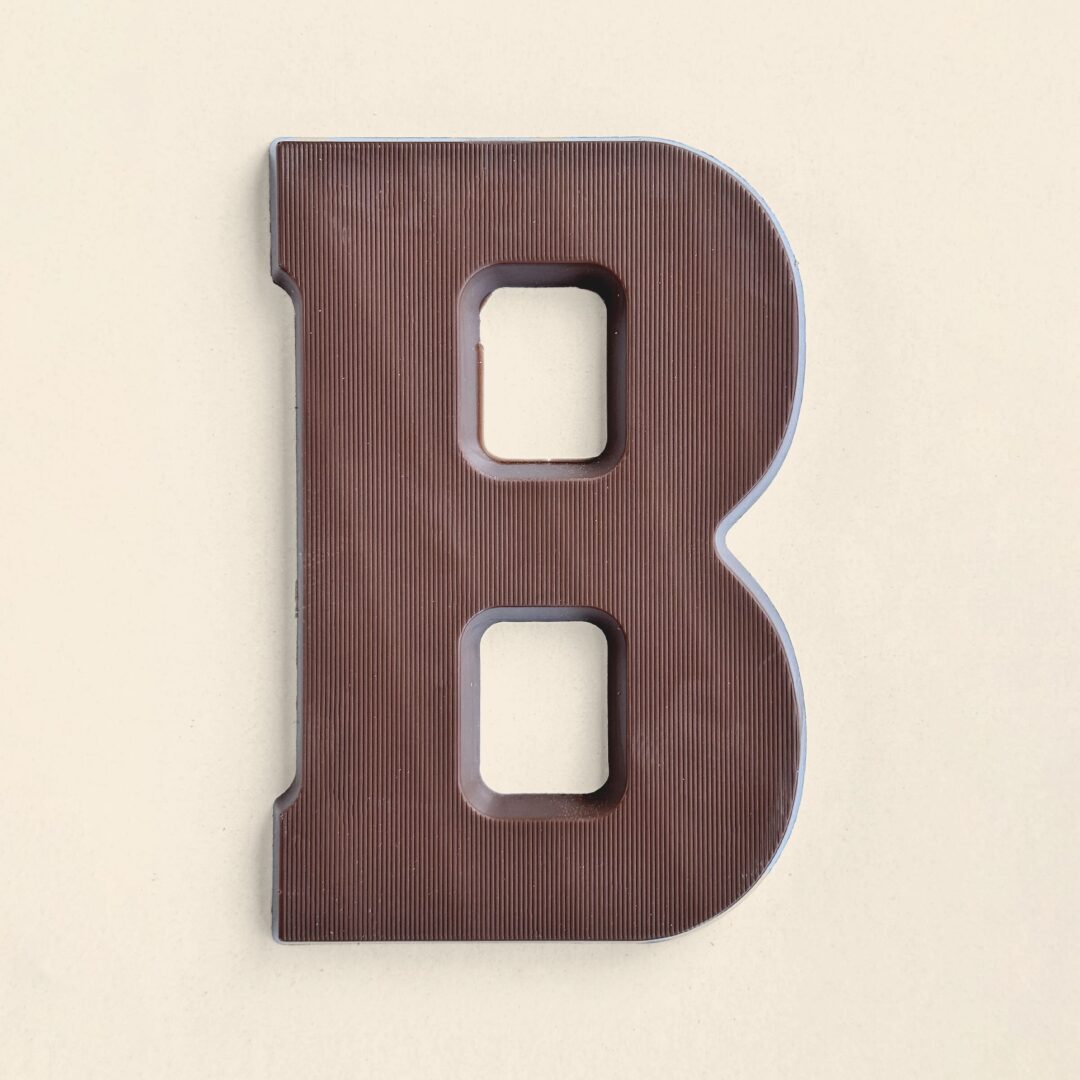 Chocoladeletter B Melk