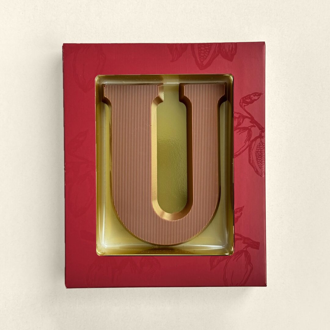 Chocoladeletter U Melk