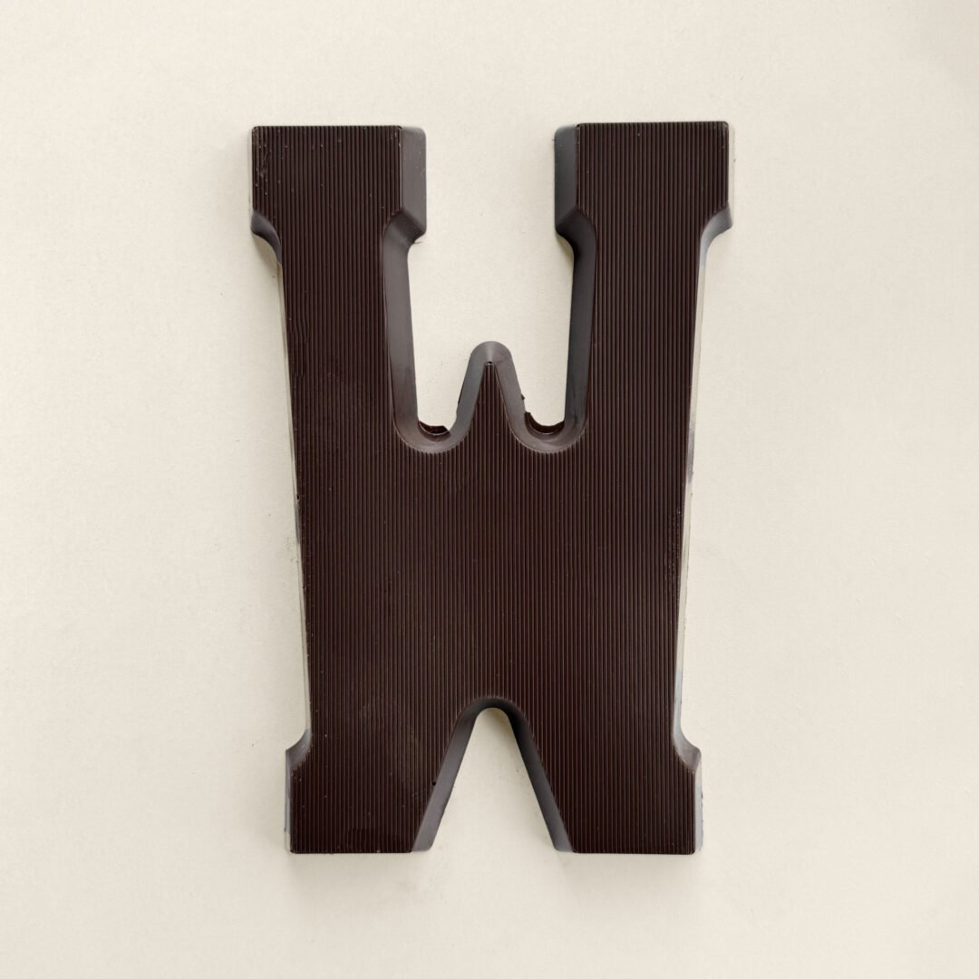Chocoladeletter W Puur