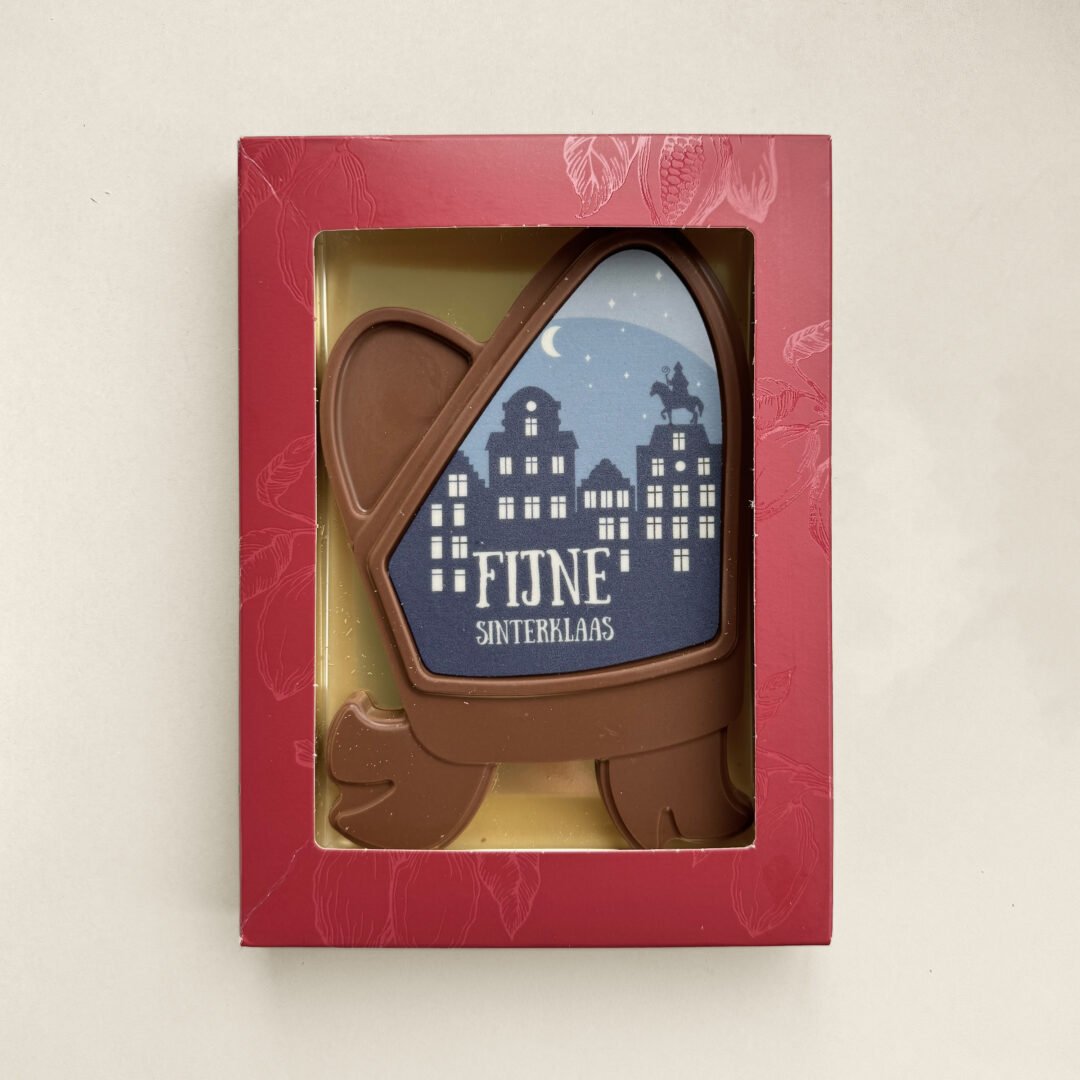 chocolade mijter fijne sinterklaas