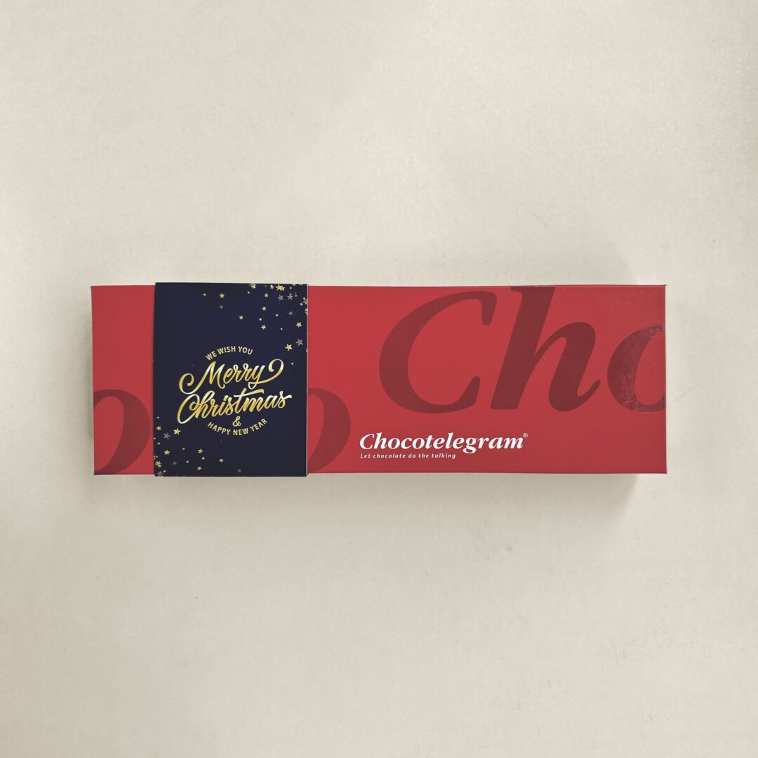 Chocotelegramm Weihnachten Neujahr Logo