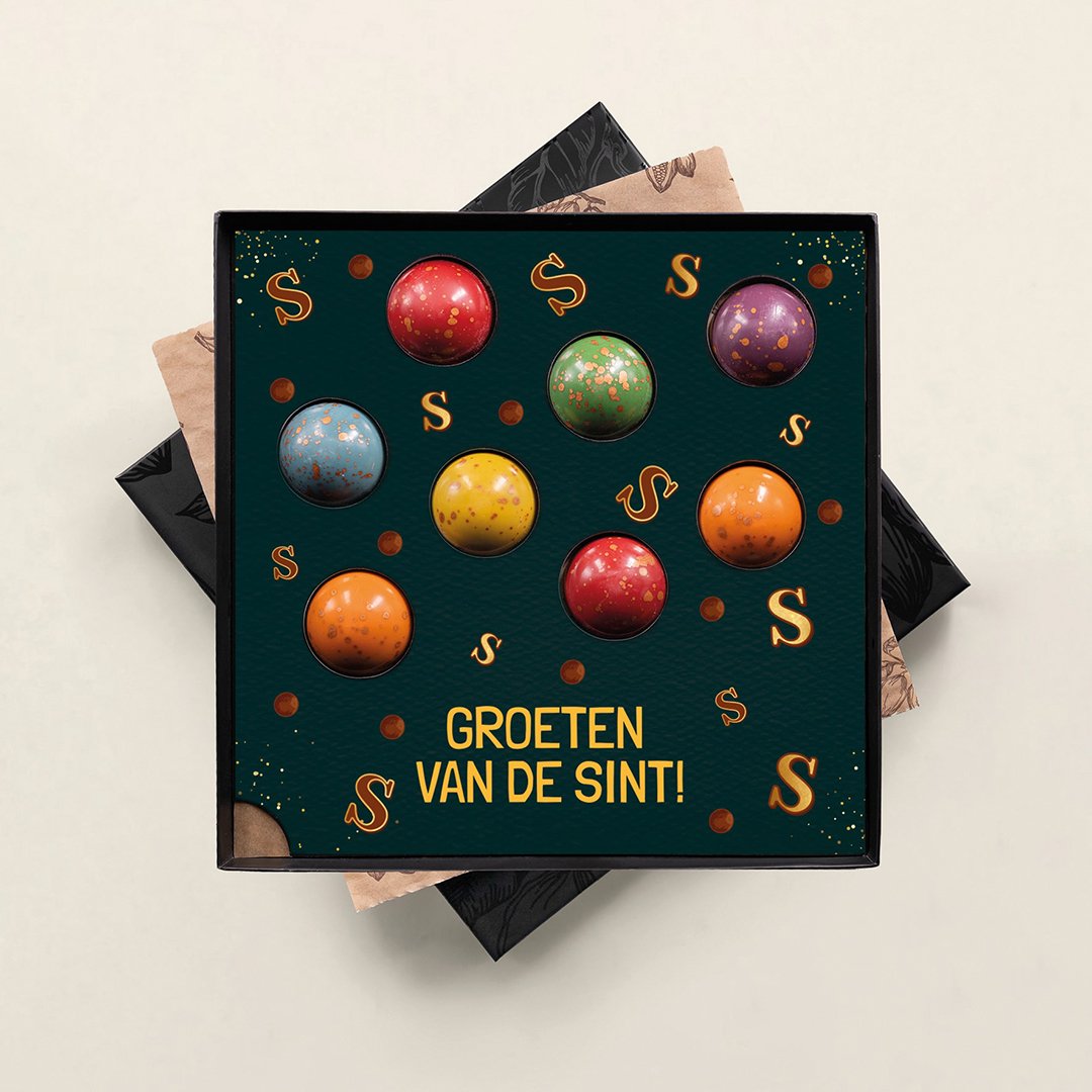 Tasty Present Domes Sortiment – Thema Nikolaus